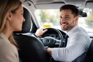 Komunikácia s taxikárom